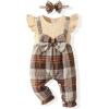 Apricot Plaid Short