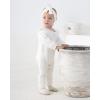 imageRenotemy Newborn Baby Girl Clothes Fall Winter Outfits Infant Rompers Solid Jumpsuits Bodysuit Cute Infant Baby Clothes GirlCotton White