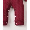 imageRenotemy Newborn Baby Girl Clothes Fall Winter Outfits Infant Rompers Solid Jumpsuits Bodysuit Cute Infant Baby Clothes GirlCotton Winered