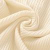 imageRenotemy Newborn Baby Girl Clothes Fall Winter Outfits Infant Rompers Solid Jumpsuits Bodysuit Cute Infant Baby Clothes GirlRibbed Whitelong Sleeve