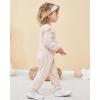 imageRenotemy Newborn Baby Girl Clothes Fall Winter Outfits Infant Rompers Solid Jumpsuits Bodysuit Cute Infant Baby Clothes GirlSolid Beige