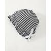 imageRenotemy Newborn Baby Girl Clothes Infant Girl Outfits Knit Romper Dress with Hat Baby Clothes for Girls 018 MonthsBlack White Plaid