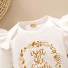 imageRenotemy Newborn Baby Girl Clothes Outfits Infant Romper Ruffle Floral Pants Cute Toddler Baby Girl Clothes SetLovelywhitelong Sleeve