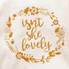 imageRenotemy Newborn Baby Girl Clothes Outfits Infant Romper Ruffle Floral Pants Cute Toddler Baby Girl Clothes SetLovelywhitelong Sleeve