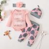 imageRenotemy Newborn Baby Girl Clothes Outfits Infant Romper Ruffle Floral Pants Cute Toddler Baby Girl Clothes SetMulticoloured