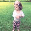 imageRenotemy Newborn Baby Girl Clothes Outfits Infant Romper Ruffle Floral Pants Cute Toddler Baby Girl Clothes SetPink