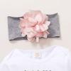 imageRenotemy Newborn Baby Girl Clothes Outfits Infant Romper Ruffle Floral Pants Cute Toddler Baby Girl Clothes SetPink