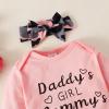 imageRenotemy Newborn Baby Girl Clothes Outfits Infant Romper Ruffle Floral Pants Cute Toddler Baby Girl Clothes SetPink Camo