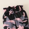imageRenotemy Newborn Baby Girl Clothes Outfits Infant Romper Ruffle Floral Pants Cute Toddler Baby Girl Clothes SetPink Camo