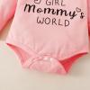 imageRenotemy Newborn Baby Girl Clothes Outfits Infant Romper Ruffle Floral Pants Cute Toddler Baby Girl Clothes SetPink Camo