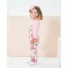 imageRenotemy Newborn Baby Girl Clothes Outfits Infant Romper Ruffle Floral Pants Cute Toddler Baby Girl Clothes SetPink Floral