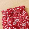imageRenotemy Newborn Baby Girl Clothes Outfits Infant Romper Ruffle Floral Pants Cute Toddler Baby Girl Clothes SetValentinesfloral