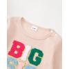 imageRenotemy Newborn Infant Baby Girl Clothes Outfits Fall Winter Long Sleeve Sweatshirts Pants Cute Baby Girl Outfits SetBeige Waffle