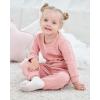imageRenotemy Newborn Infant Baby Girl Clothes Outfits Fall Winter Long Sleeve Sweatshirts Pants Cute Baby Girl Outfits SetCottonplaid Pink