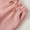 imageRenotemy Newborn Infant Baby Girl Clothes Outfits Fall Winter Long Sleeve Sweatshirts Pants Cute Baby Girl Outfits SetCottonplaid Pink