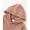 imageRenotemy Newborn Infant Baby Girl Clothes Outfits Fall Winter Long Sleeve Sweatshirts Pants Cute Baby Girl Outfits SetHoodie Dusky Pink