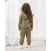 imageRenotemy Newborn Infant Baby Girl Clothes Outfits Fall Winter Long Sleeve Sweatshirts Pants Cute Baby Girl Outfits SetHoodie Green