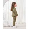 imageRenotemy Newborn Infant Baby Girl Clothes Outfits Fall Winter Long Sleeve Sweatshirts Pants Cute Baby Girl Outfits SetHoodie Green