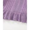 imageRenotemy Newborn Infant Baby Girl Clothes Outfits Fall Winter Long Sleeve Sweatshirts Pants Cute Baby Girl Outfits SetHoodie Purple