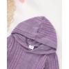 imageRenotemy Newborn Infant Baby Girl Clothes Outfits Fall Winter Long Sleeve Sweatshirts Pants Cute Baby Girl Outfits SetHoodie Purple