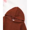 imageRenotemy Newborn Infant Baby Girl Clothes Outfits Fall Winter Long Sleeve Sweatshirts Pants Cute Baby Girl Outfits SetHoodie Red