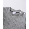 imageRenotemy Newborn Infant Baby Girl Clothes Outfits Fall Winter Long Sleeve Sweatshirts Pants Cute Baby Girl Outfits SetSolid Gray