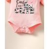imageRenotemy Newborn Infant Baby Girl Clothes Summer Outfits Infant Romper Pants Cute Toddler Girl Clothes Gift SetFlare Pink