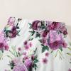 imageRenotemy Newborn Infant Baby Girl Clothes Summer Outfits Infant Romper Pants Cute Toddler Girl Clothes Gift SetLight Purple
