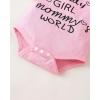 imageRenotemy Newborn Infant Baby Girl Clothes Summer Outfits Infant Romper Pants Cute Toddler Girl Clothes Gift SetTender Pink