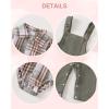 imageRenotemy Baby Boy Clothes Flannel Plaid BodysuitCorduroy OverallsBeret Hat 3Pcs Fall Winter Outfits for 324 Months BoysGreen