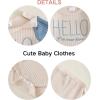 imageRenotemy Newborn Baby Boy Clothes Fall Winter Outfits Coming Home Outfits Infant Shower Gifts for Boys Preemie18 MonthsMulticolor