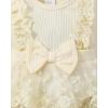 imageRenotemy Newborn Baby Girl Lace Romper Infant Summer Boho Flower Tulle Dress Party Gifts Newborn Photography OutfitsBeige Lace