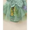 imageRenotemy Newborn Baby Girl Lace Romper Infant Summer Boho Flower Tulle Dress Party Gifts Newborn Photography OutfitsGreen Floral