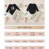 imageRenotemy Newborn Baby Boy Fall Clothes Long Sleeve Letter Printed Rompers Plaid Pants Hat Outfits Clothing Set 018 MonthsBirthday