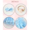 imageRenotemy Baby Girl Flower Dress Fall Winter Tutu Tulle Princess Wedding Birthday Party Dresses for Newborn Girls 018 MonthsBlue